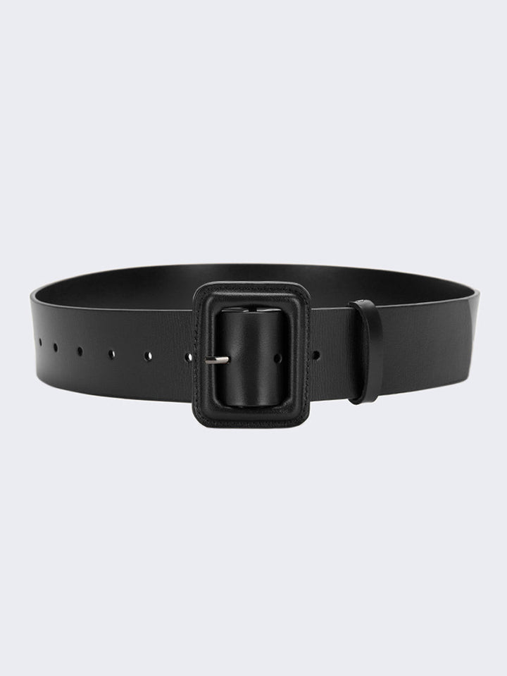 Women's Fashion Imitation Leather Solid Color Square Belt MDA0155H9Y