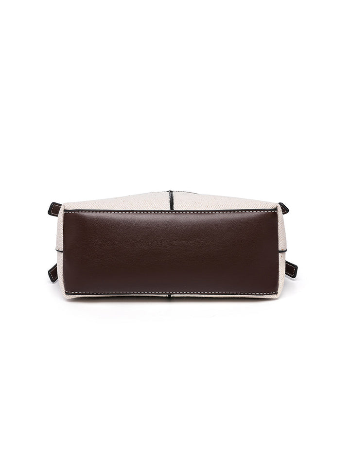 Women's Crossbody Canvas Wallet With Gold Zipper MDA0464H9I