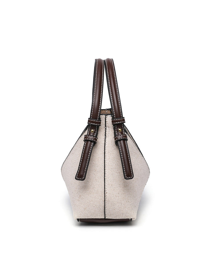 Women's Crossbody Canvas Wallet With Gold Zipper MDA0464H9I